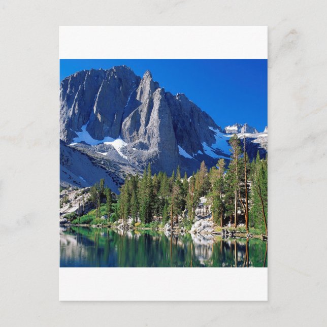 Cartão Postal Park First Lake Sierra Nevada (Frente)