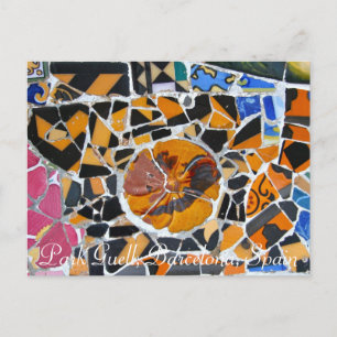 Cartão postal Park Guell