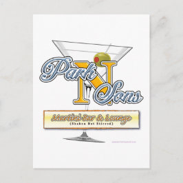 Cartão Postal Park N Sons Martini Bar Humor
