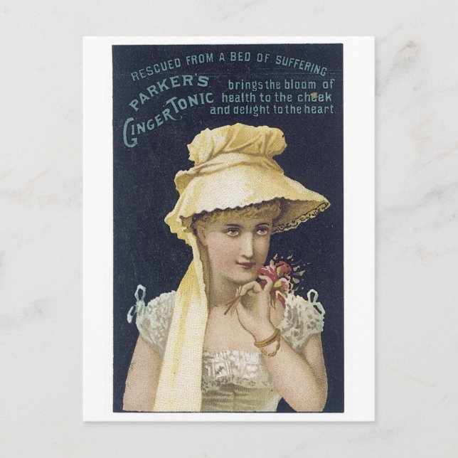 Cartão Postal Parker's Ginger Tonic (Frente)