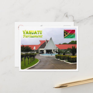 Cartão Postal Parlamento Vanuatu -