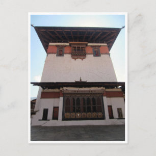 Cartão Postal paro dzong central