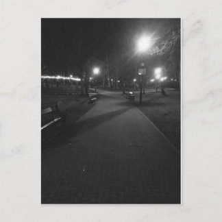 Cartão Postal Parque à noite