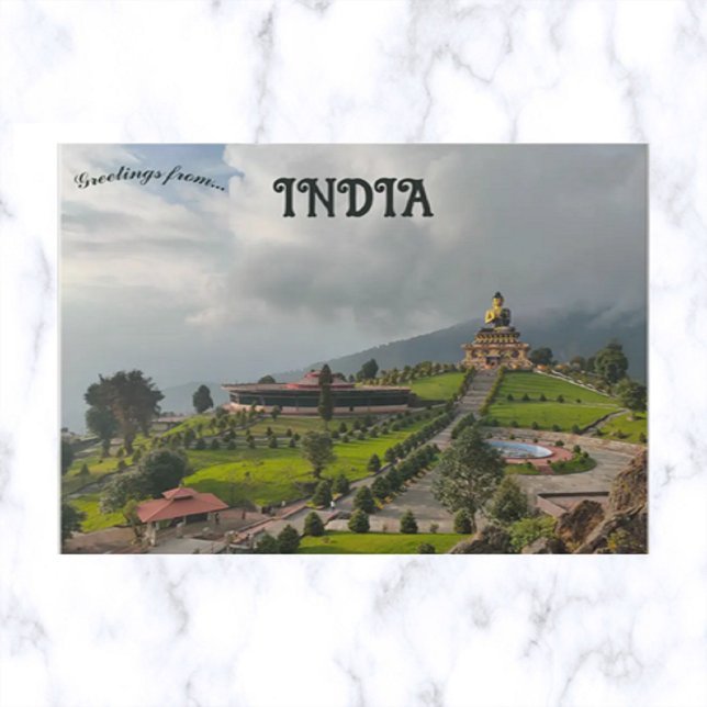 Cartão Postal Parque Buddha Ravangla Sikkim Índia (Criador carregado)