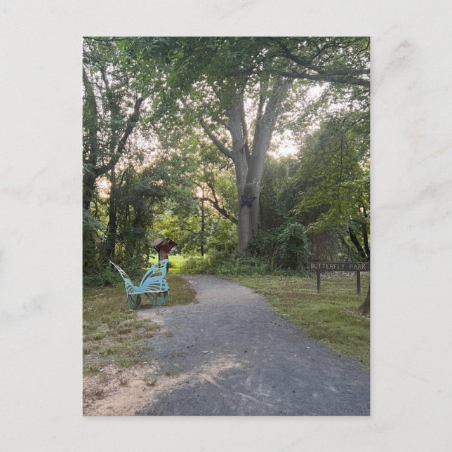 Cartão Postal Parque Butterfly 2 (Frente)