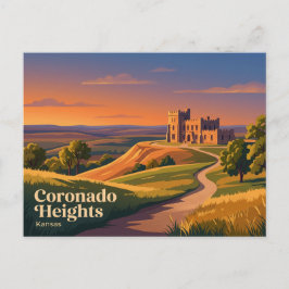 Cartão Postal Parque Coronado Heights EUA