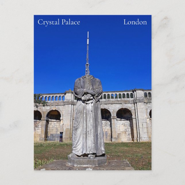 Cartão Postal Parque Crystal Palace (Frente)