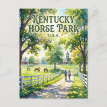 Parque de Cavalos Kentucky EUA