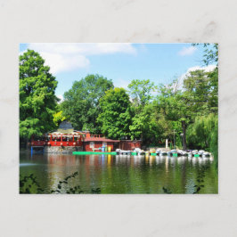 Cartão Postal Parque de Cismigiu em Bucareste, Romania