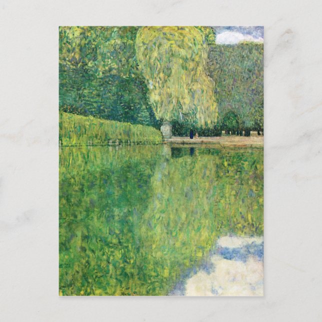 Cartão Postal Parque de Schönbrunn fofo (Frente)