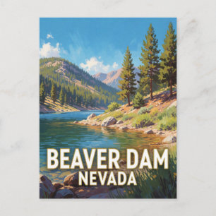 Cartão Postal Parque Estadual Beaver Dam — Nevada