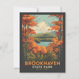 Cartão Postal Parque Estadual Brookhaven - Nova Iorque