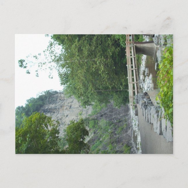 Cartão Postal Parque Estadual de Taughannock Falls 2 (Frente)