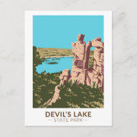 Parque Estadual do Lago do Diabo, em Wisconsin Dev