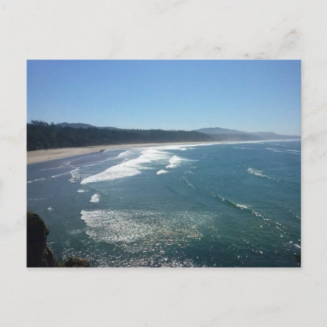 Cartão Postal Parque Estadual do Punchbowl, Oregon Costa (Frente)