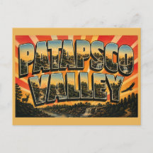 Parque Estadual do Vale de Patapsco MD Arte de Via