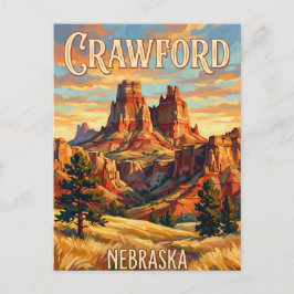 Cartão Postal Parque Estadual Fort Robinson EUA