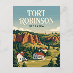 Cartão Postal Parque Estadual Fort Robinson EUA