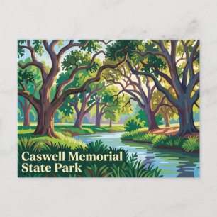 Cartão Postal Parque Estadual Memorial Caswell Califórnia