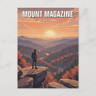 Cartão Postal Parque Estadual Mount Magazine Viagens Arkansas