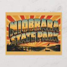 Parque Estadual Niobrara Nebraska River Bluffs Pra