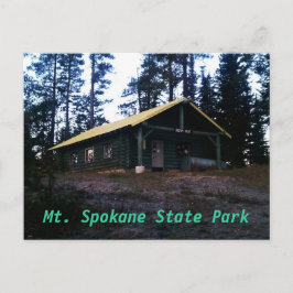 Cartão Postal Parque Estadual Nova Hut Mt Spokane