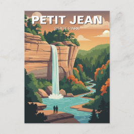 Cartão Postal Parque Estadual Petit Jean Viagem Arkansas