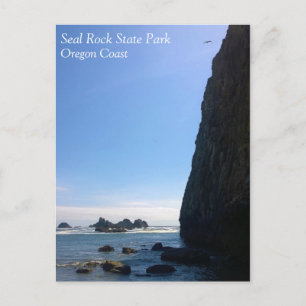 Cartão Postal Parque Estadual Seal Rock, OR