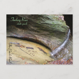 Cartão Postal Parque Estadual Turkey Run, Punch Bowl