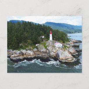 Cartão Postal Parque Farol, West Vancouver, Canadá