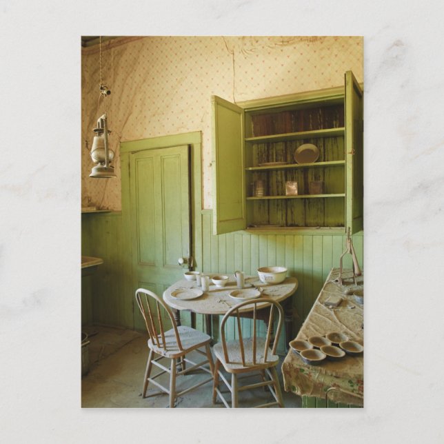 Cartão Postal Parque Histórico Estadual de Bodie, Califórnia, EU (Frente)