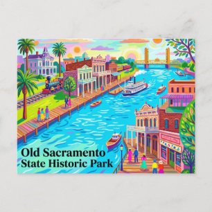Cartão Postal Parque Histórico Estadual do Antigo Sacramento Cal