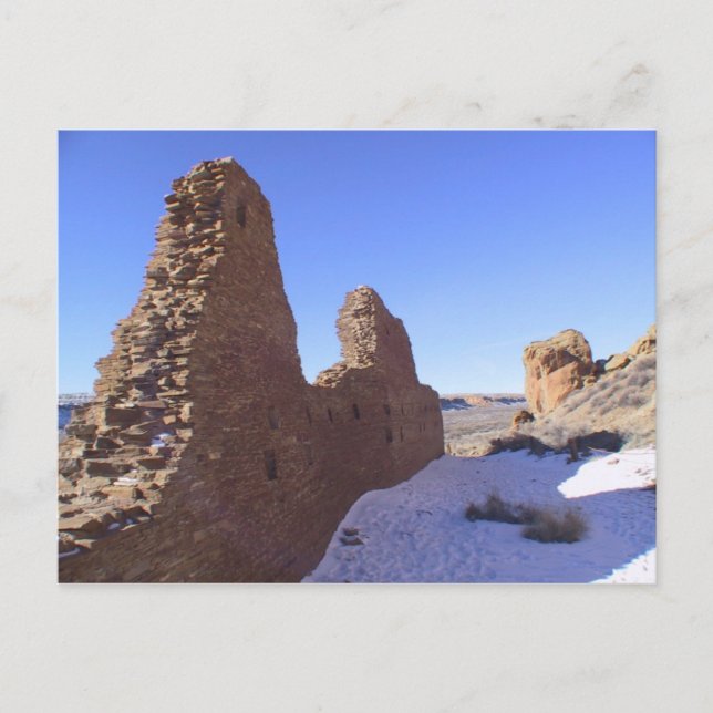 Cartão Postal Parque Histórico Nacional da Cultura Chaco (Frente)