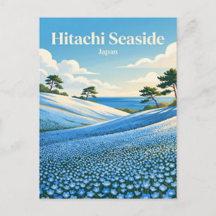 Cartão Postal Parque Hitachi Seaside Japão