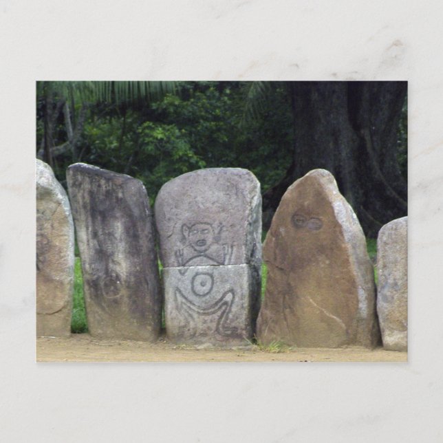 Cartão Postal Parque Indiana Caguana PR (Frente)