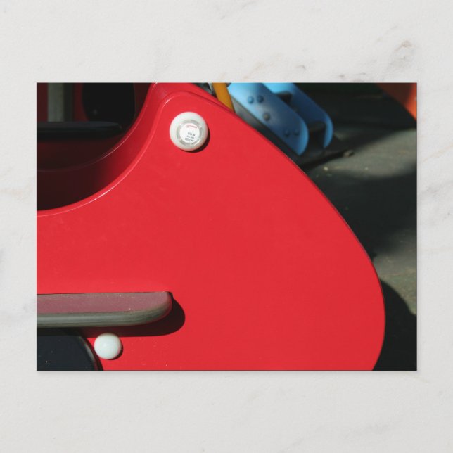 Cartão Postal Parque Infantil Reservado para Crianças (Frente)