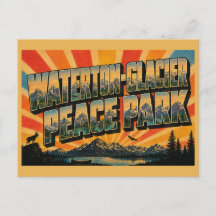 Parque Internacional da Paz Waterton-Glacier Lagos