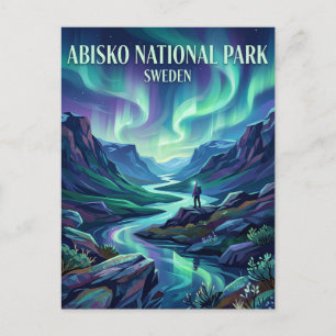 Cartão Postal PARQUE NACIONAL ABISKO Suécia