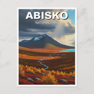 Cartão Postal Parque Nacional Abisko Viagem Suécia