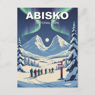Cartão Postal Parque Nacional Abisko Viagem Suécia
