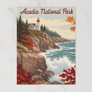 Cartão Postal Parque Nacional Acadia