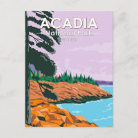 Parque Nacional Acadia Bar Harbor Vintage