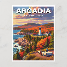 Cartão Postal Parque Nacional Arcadia