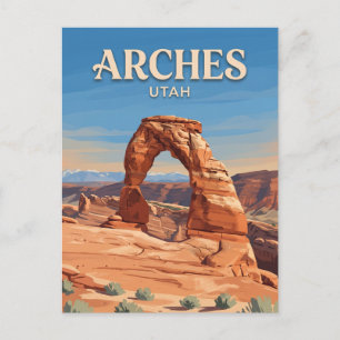 Cartão Postal Parque Nacional Arches Moab Utah