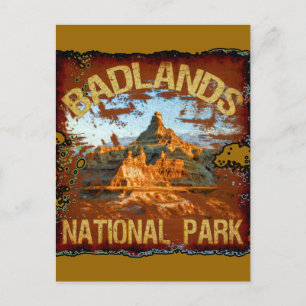 Cartão Postal Parque Nacional Badlands