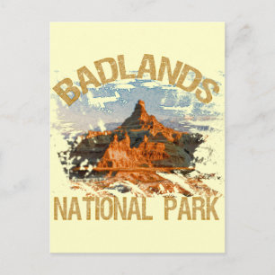 Cartão Postal Parque Nacional Badlands
