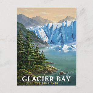 Cartão Postal Parque Nacional Baía dos Glaciares Cênico