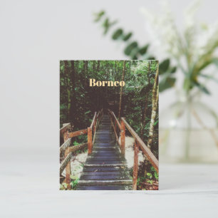 Cartão Postal Parque Nacional Bako - Bornéu
