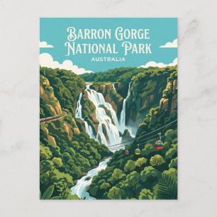 Cartão Postal Parque Nacional Barron Gorge Austrália