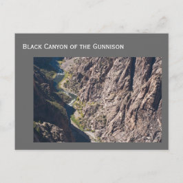 Cartão Postal Parque Nacional Black Canyon of the Gunnison